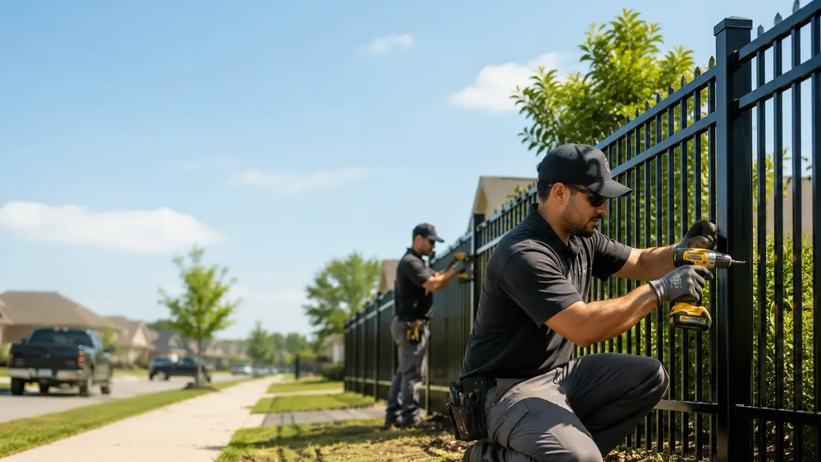 Metal Fence Installation in Basco, IL